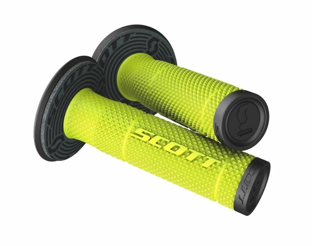 SX2 Grips for (219624-5857) - Neon Orange/Black, Soft Compound