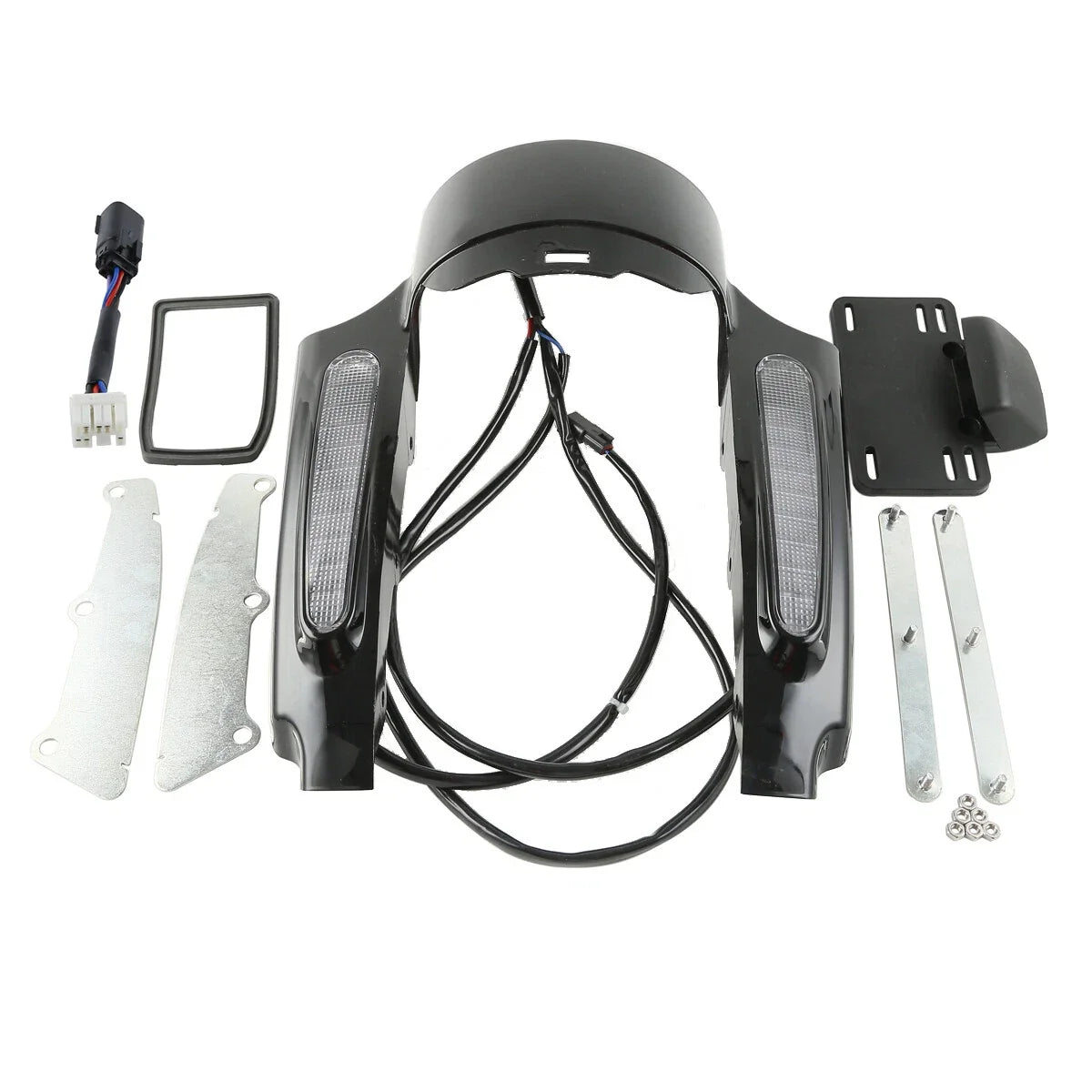 Rear Fender Fascia Set for Harley Touring Road King (2009–2013)