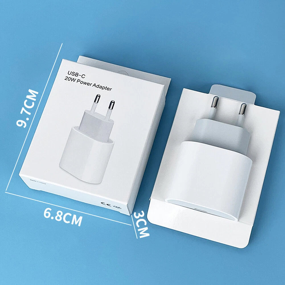 10x USB-C Fast Charger for iPhone 12-16 Pro Max, XS, 8 Type C