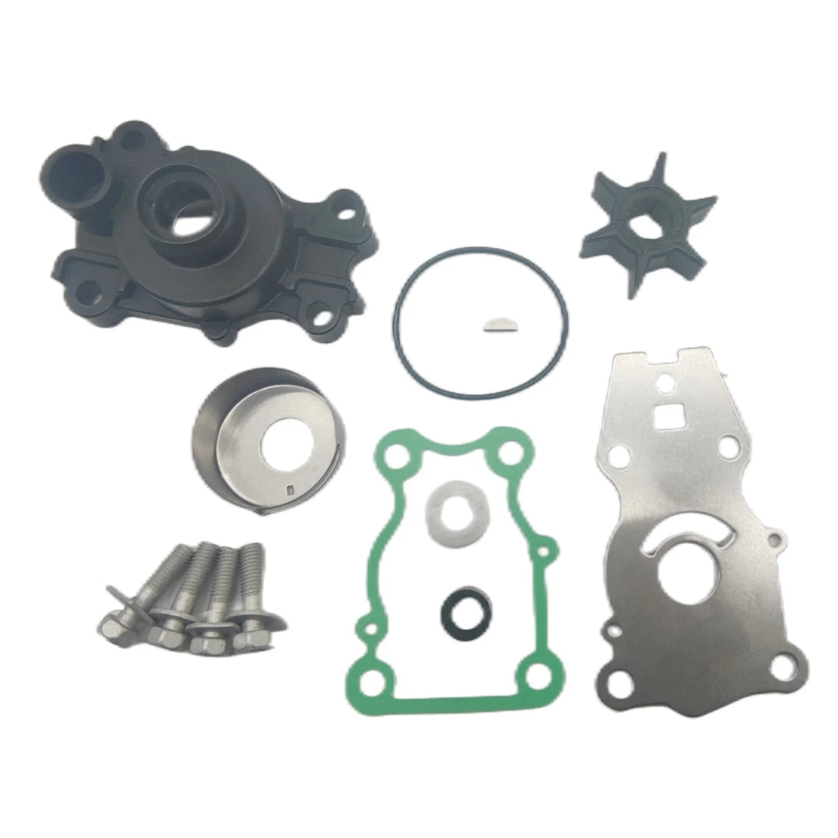 Water Pump Housing Kit for Yamaha 25 30 40 HP 4-Stroke Outboard (66T-W0078-A0)