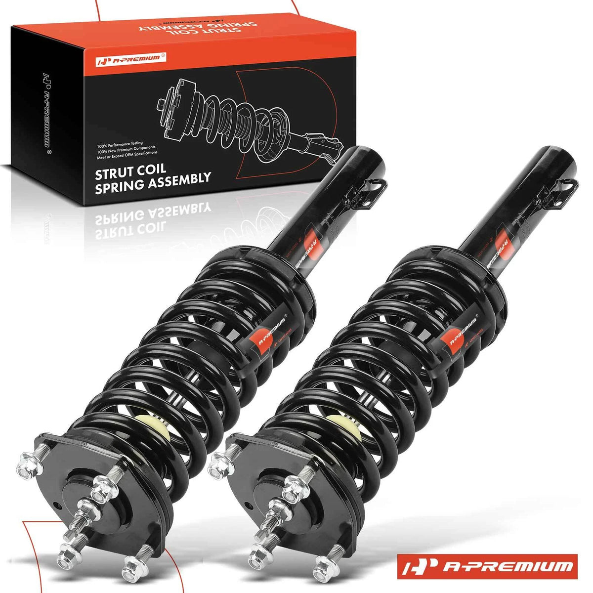 Front Struts w/ Coil Springs Assembly for Jeep Grand Cherokee WK (2005) - 18818949, SR4427, 471377