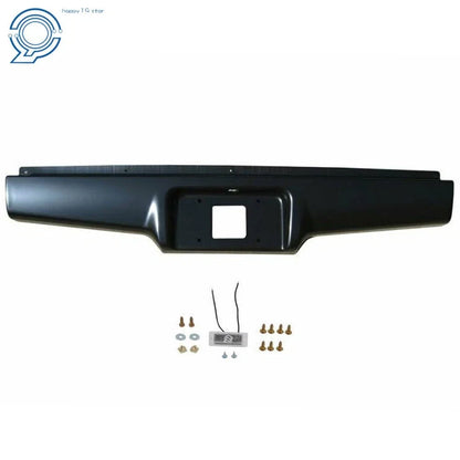 Rear Bumper Roll Pan for Chevy S10 Pickup (1982–1993) W/License Plate Provision
