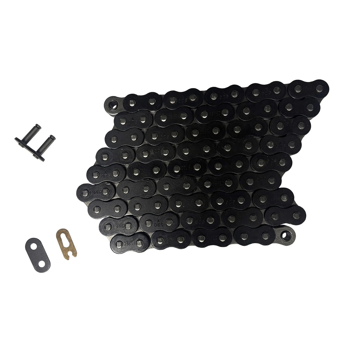 Black 520x90 Non-Sealed Drive Chain for Honda ATC350X (1985–1986) FS-520-NZBLKd