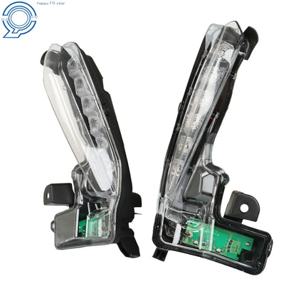 Fog Lamp DRL Light for Toyota Corolla SE XSE (2017–2019) LED Black