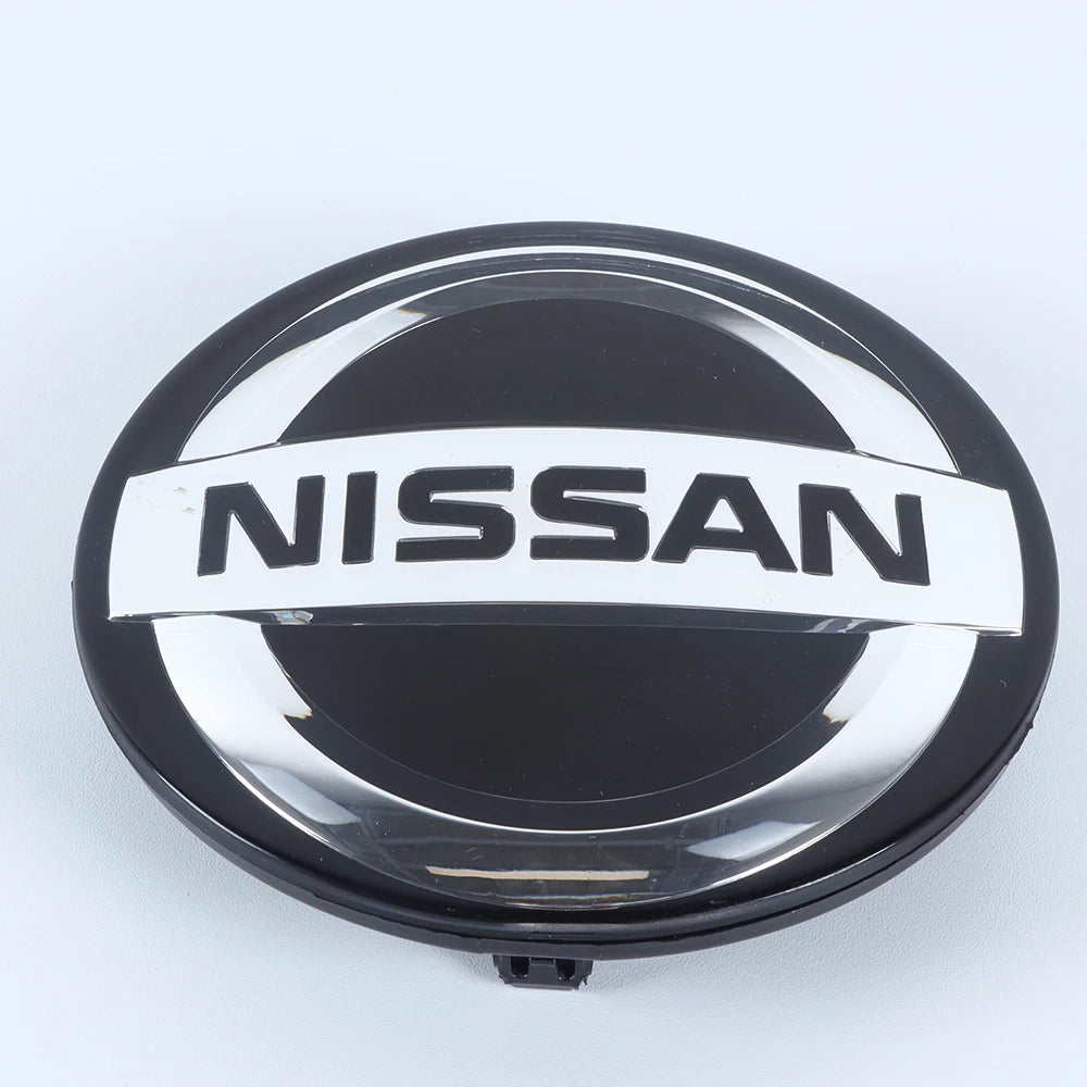 Chrome Black Front Grille Emblem for Versa (2020–2022) 62890-6LH0A