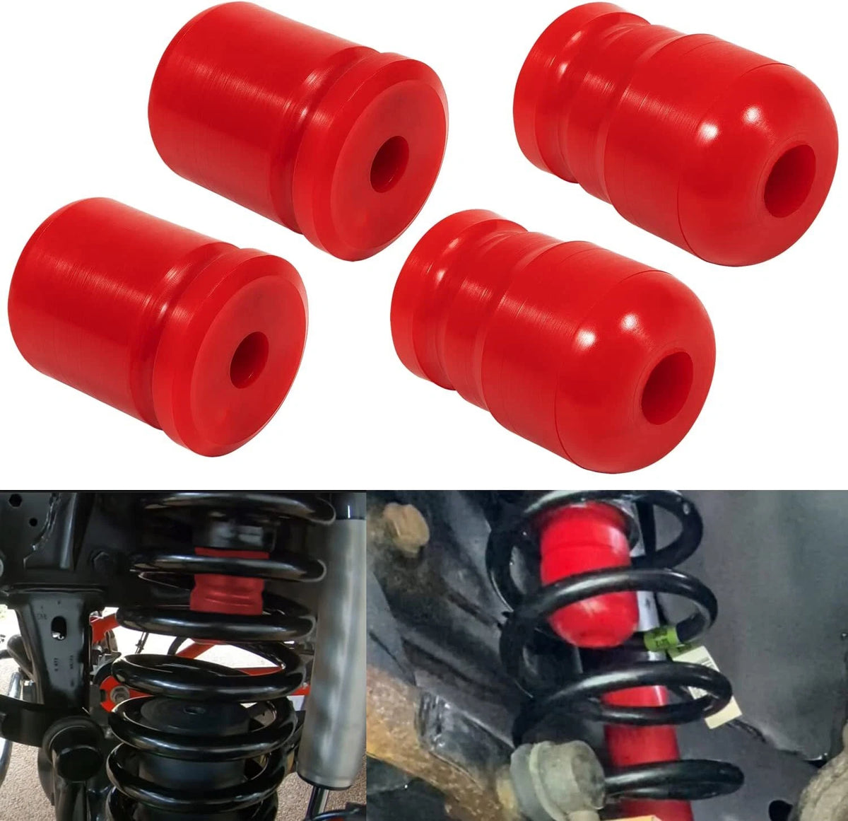 Set of 2 Polyurethane Bump Stops for Jeep Wrangler JK JKU (2007–2017) 98auto2R179