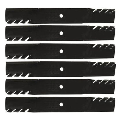 6PK G5 596-347 Mulching Blades for Ferris 61" (Fits 1520842, 1520842S, 5101755)