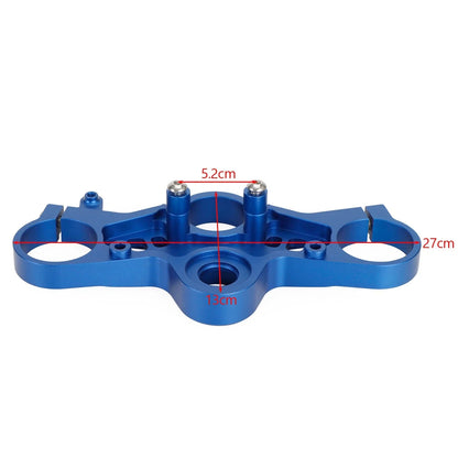 Aluminum Upper Front Triple Tree Clamp for Yamaha YZF-R7 (2021–2023) Blue