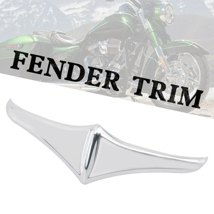Chrome Rear Fender Leading Edge Tip Trim for Harley Touring FLHX FLTR (2009–2023)
