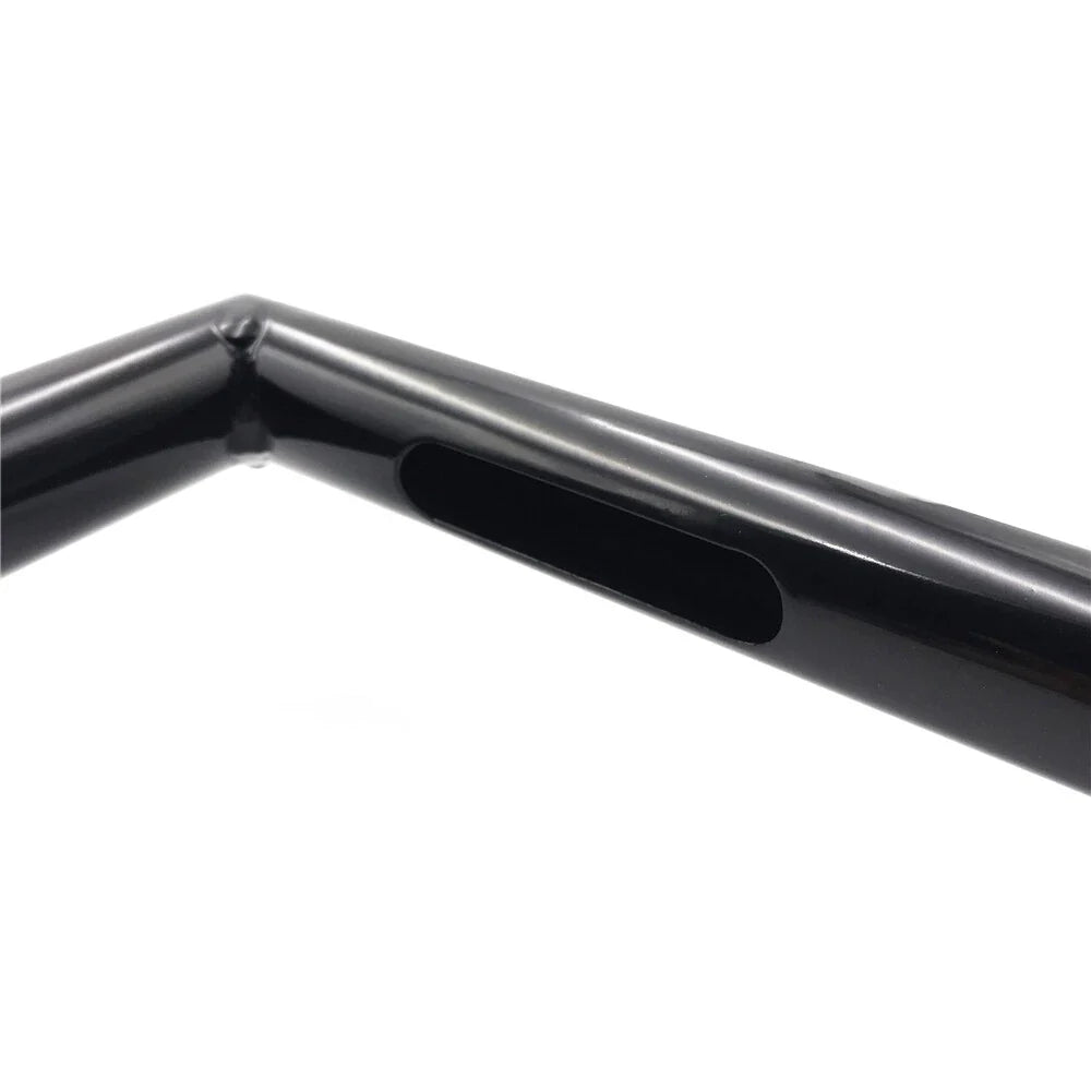 8" Rise 4" Pullback Ape-Hanger Z-Bar Handlebar for Harley Sportster Dyna
