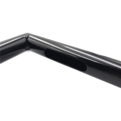 8" Rise 4" Pullback Ape-Hanger Z-Bar Handlebar for Harley Sportster Dyna