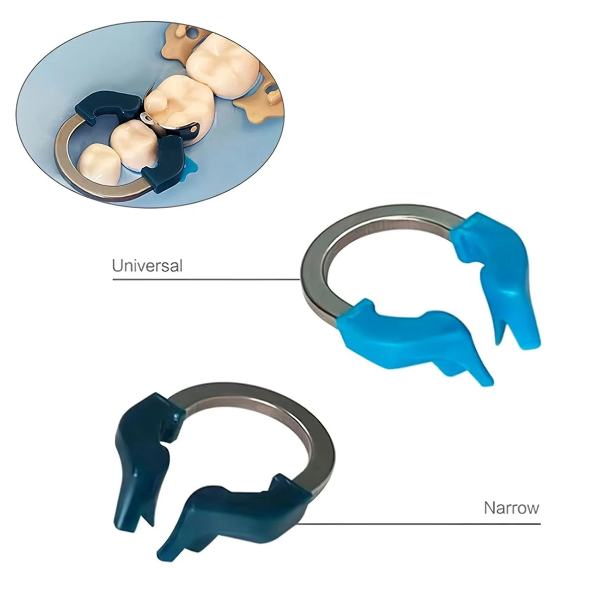 Dental Matrix Ring Clamp for Garrison Palodent V3 System