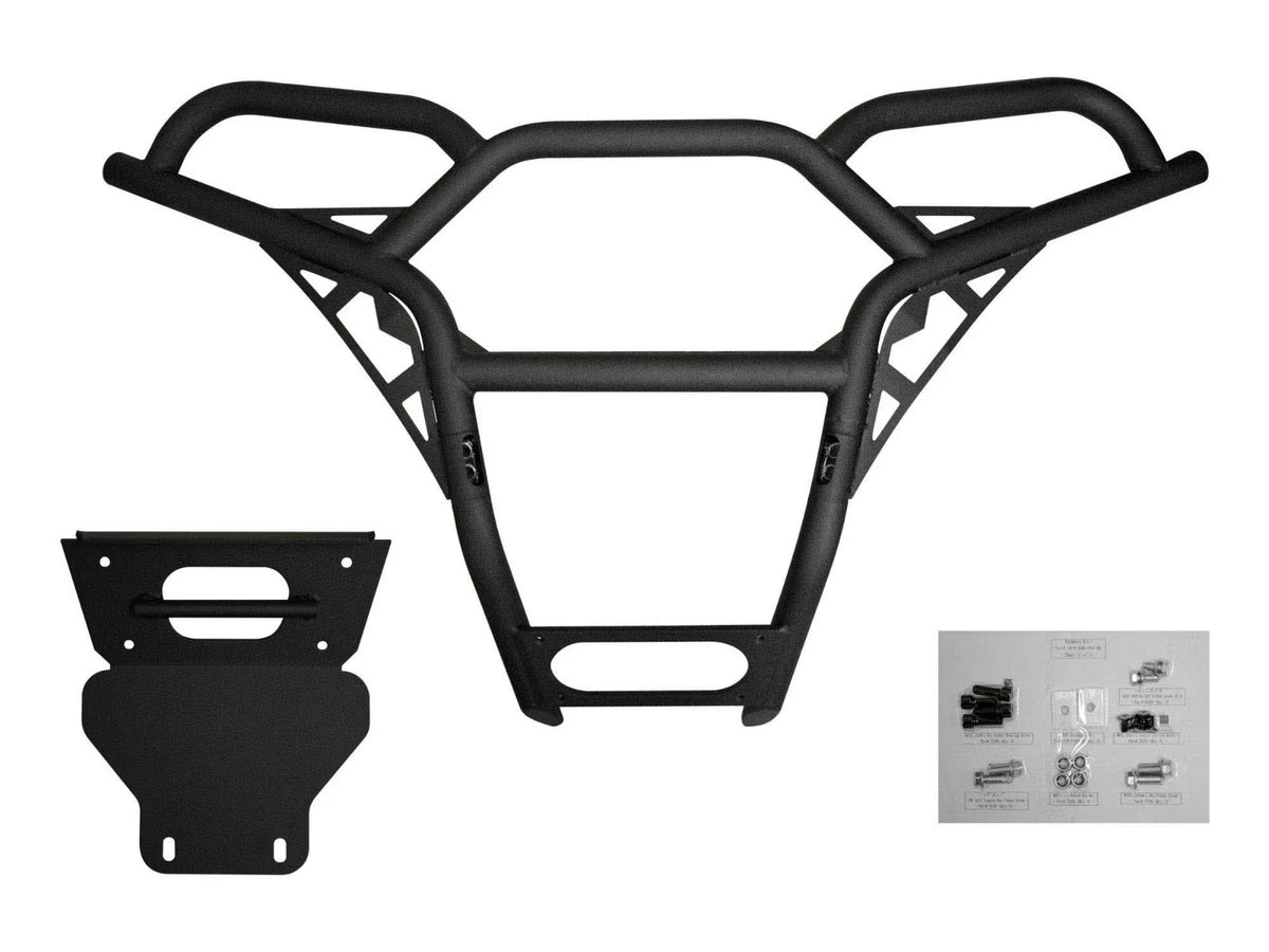 SuperATV Heavy Duty Front Bumper for Polaris RZR XP 900 (2011–2014)