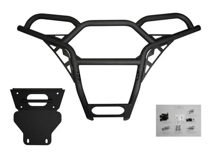SuperATV Heavy Duty Front Bumper for Polaris RZR XP 900 (2011–2014)