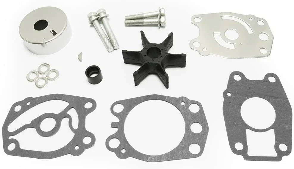 Water Pump Impeller Kit for Yamaha 2-Stroke 40 HP C40 (679, 6F5-W0078-A0)