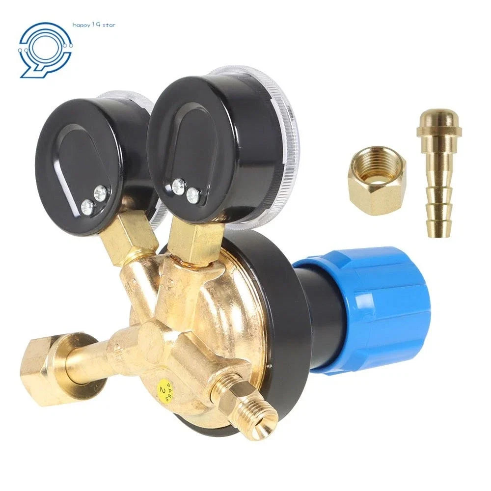Oxygen Regulator Welding Gas Gauges CGA540 for Welding Equipment (N/A)