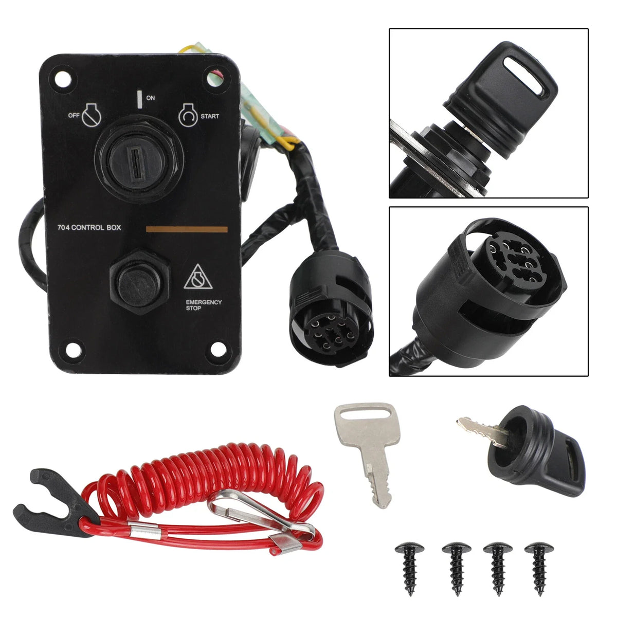 Engine Switch Panel for Yamaha Outboard Motors (704-82570-08-00)