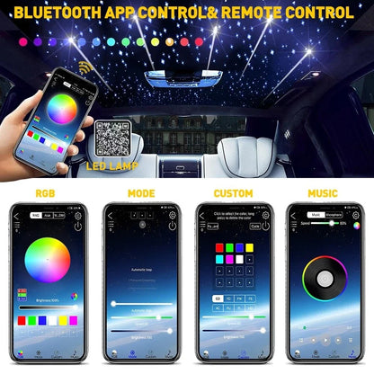 500pcs Fiber Optic Star Light Kit for Home Car Ceiling