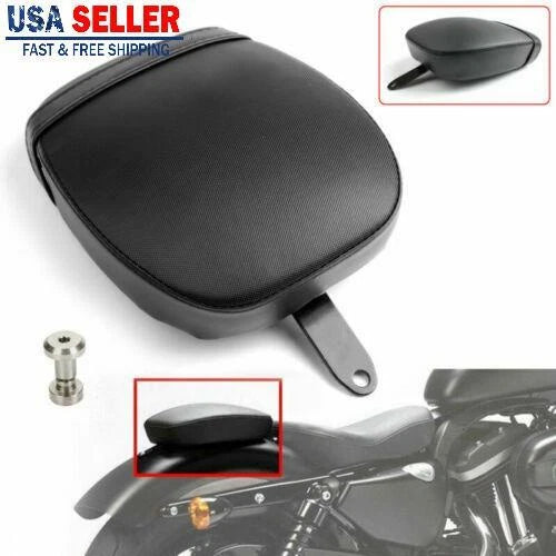 Rear Cushion Passenger Pillion Seat for Harley XL1200X XL1200V (2010–2016) M512-R066-Black