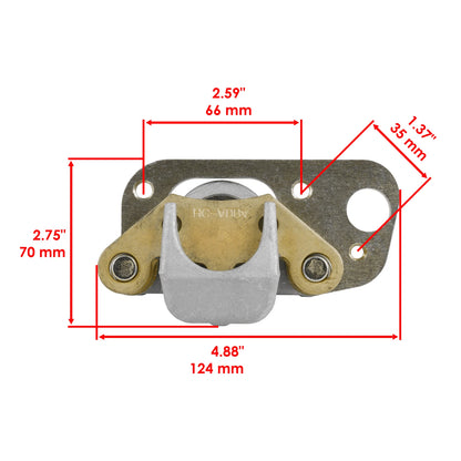 Front Left Brake Caliper w/ Brake Pads for Polaris Magnum 325 (2001–2002) MP1191CR106SU