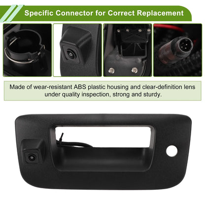 Tailgate Handle Backup Rear View Camera No. 22755304 for Chevrolet Silverado (2014–2019)
