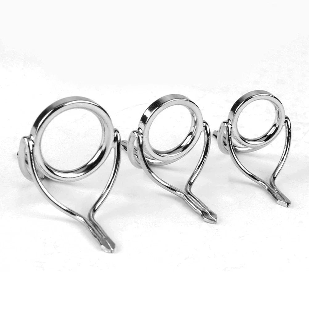 Fishing Rod Guides Stainless Steel Wear-resistant Accessories