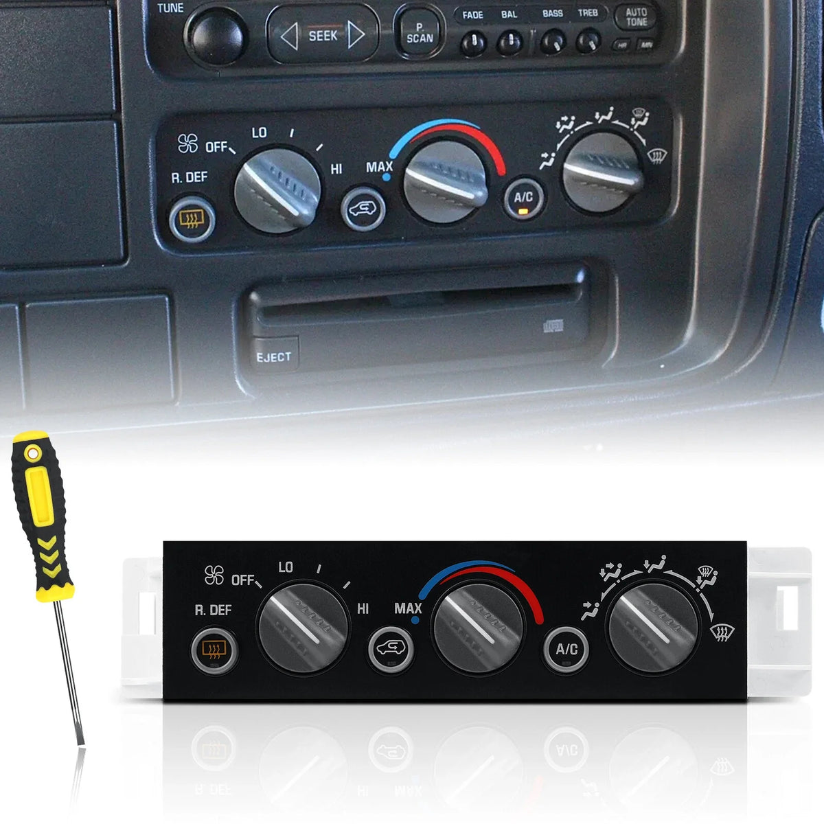 AC Heater Climate Control Module for Chevy Tahoe GMC Yukon C/K1500, 2500 (1996–2000)