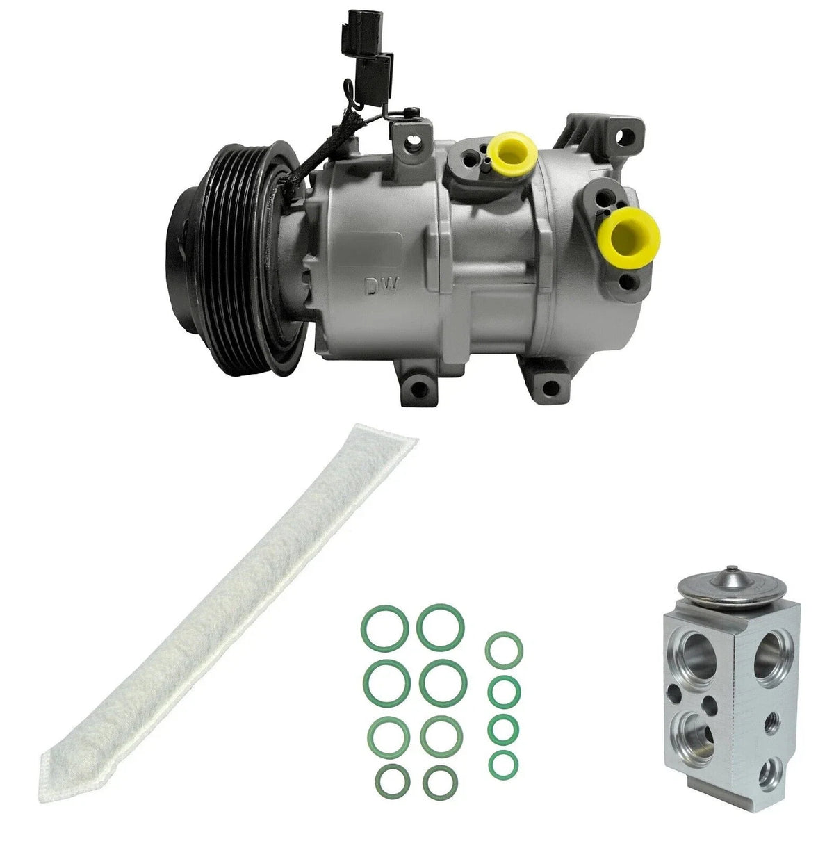 A C Compressor Kit Replacement for Hyundai Veloster 1.6L (2014–2015)