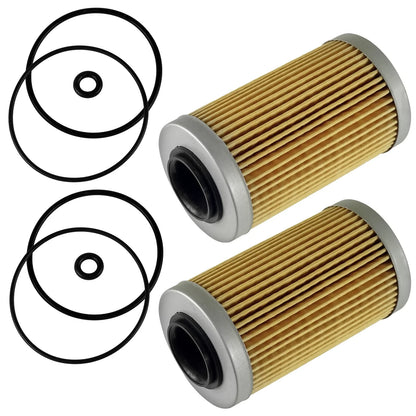 2 Oil Filters w/ O-Rings for Sea-Doo Speedster 200 Twin 4-TEC (2003–2007)
