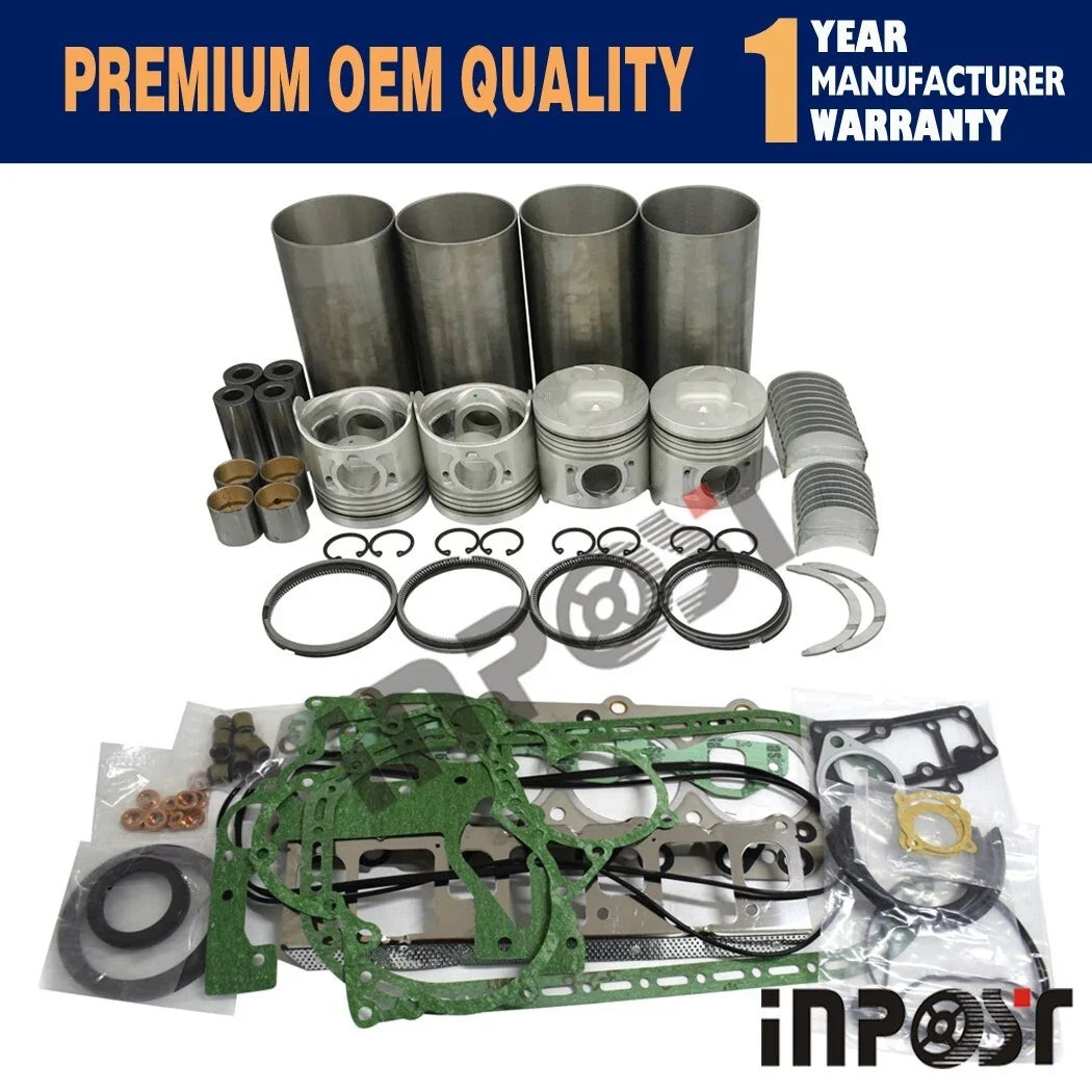 Engine Overhaul Rebuild Kit for Isuzu D201 (D201, 2.2DI, STD)