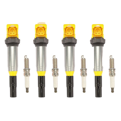 Ignition Coil and Spark Plug Kit for Mini Cooper Paceman Countryman (2011–2016) - 18101007, 19005293, UF598
