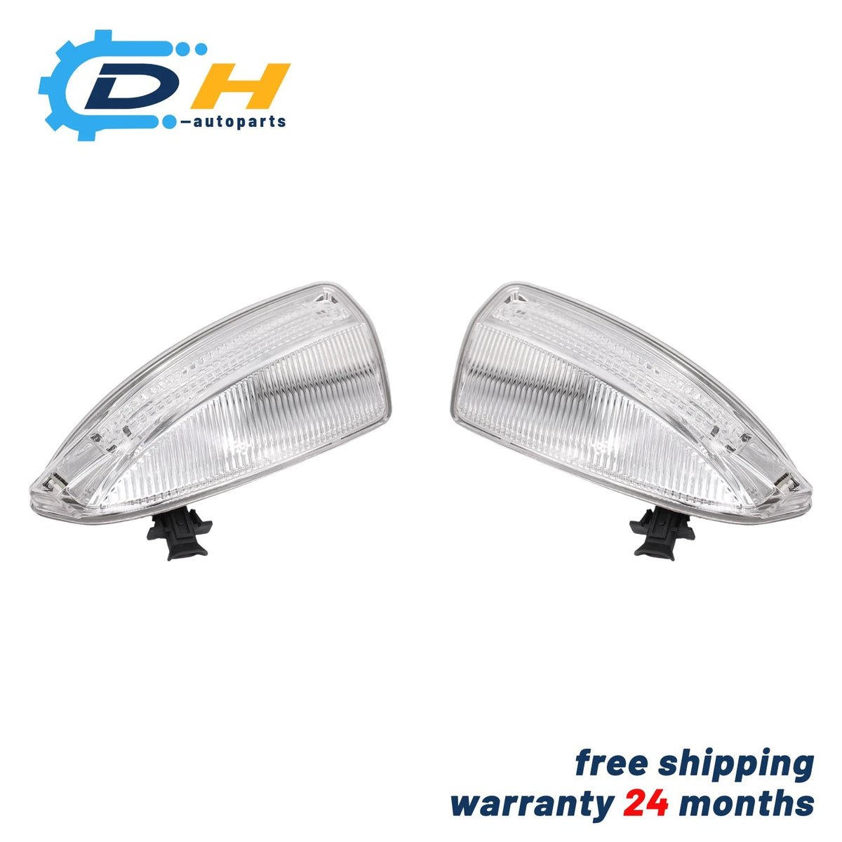 Pair Turn Signal Lamp Light for Mercedes Benz GL320 GL350 ML500 (A1649061300, A1649061400)