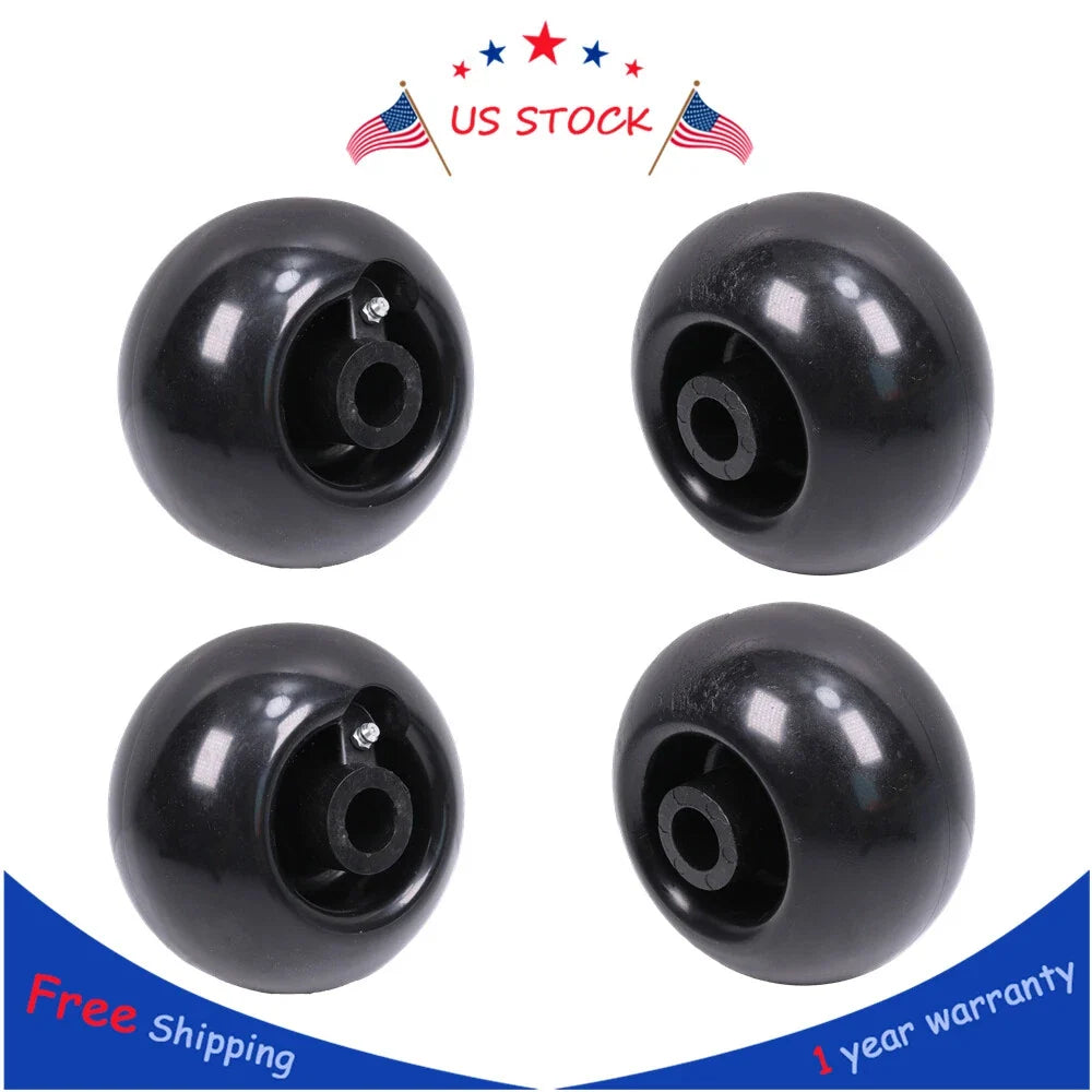 Set of 4 Deck Wheels for Kubota ZD321 ZD326 (2010–2023)