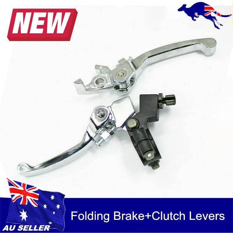 Folding Brake + Clutch Lever for Pit Dirt Bike ATV 125cc 140cc 150cc (2010–2023)