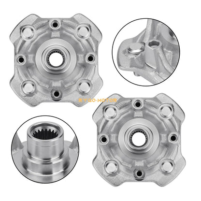 2X Front Wheel Hubs for Honda Rincon 680 TRX680FA (2006–2023)