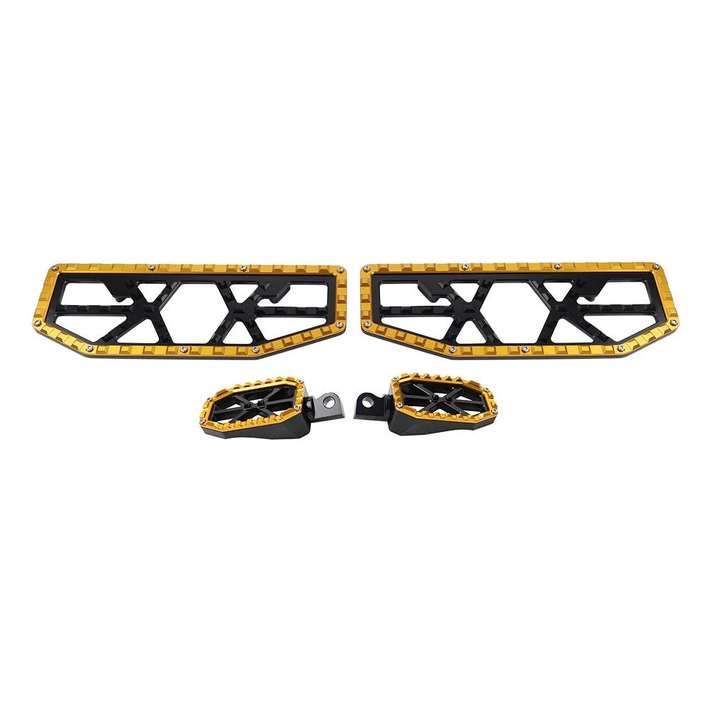 Driver Passenger Floorboard Foot Peg Pedals for Harley Electra Road Glide