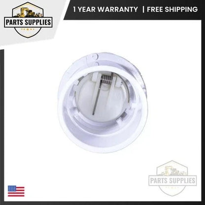 Waterway Check Valve 2" Slip Flapper 2.5-8lbs White
