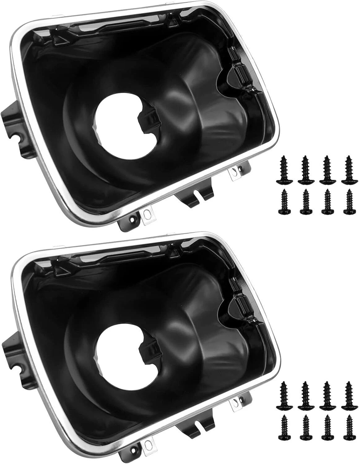 2X Headlight Support Bracket Mounting Kit for Chevy GMC (42437, 5966249, 5968095)