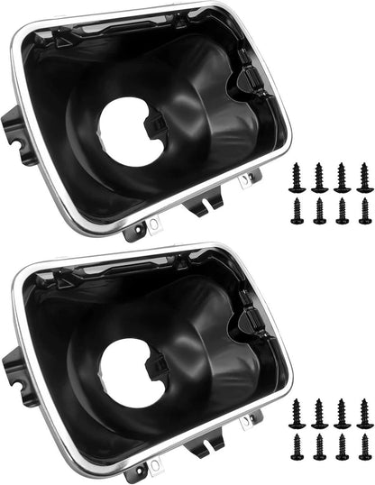 2X Headlight Support Bracket Mounting Kit for Chevy GMC (42437, 5966249, 5968095)