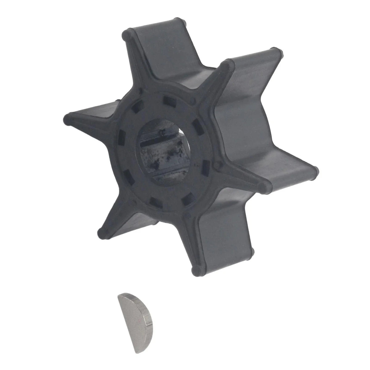 Water Pump Impeller & Key for Yamaha Outboard (6L2-44352-03, 90280-03024)