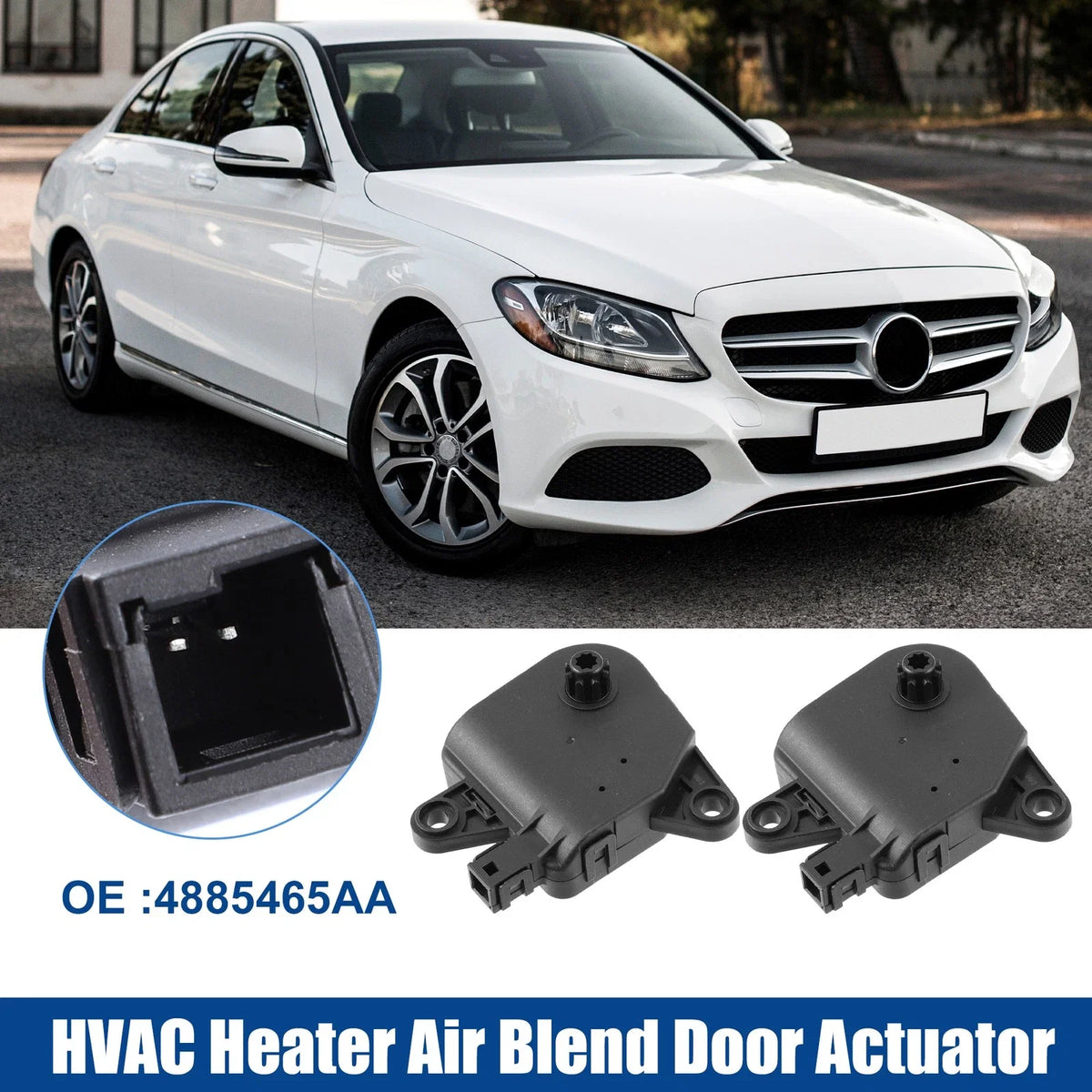 2X Air Door Actuator for Dodge Caravan (2001–2007)