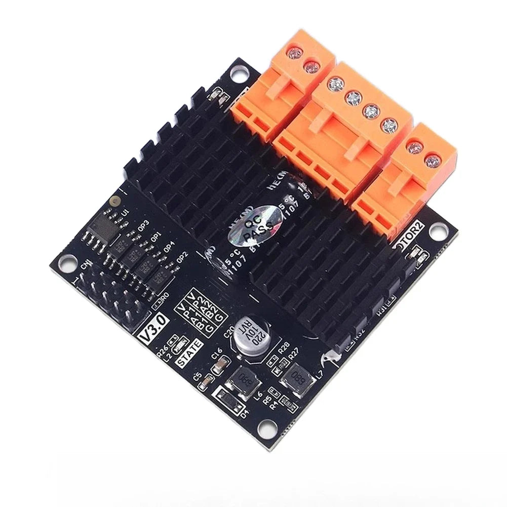 Dual Channel H-Bridge Driver for Brushed DC Motors (5.6V-33V, 12A)