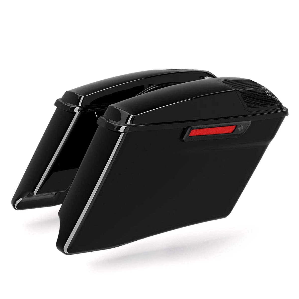 4" Stretched Hard Saddlebags for Harley Road Street Glide (1993–2013)