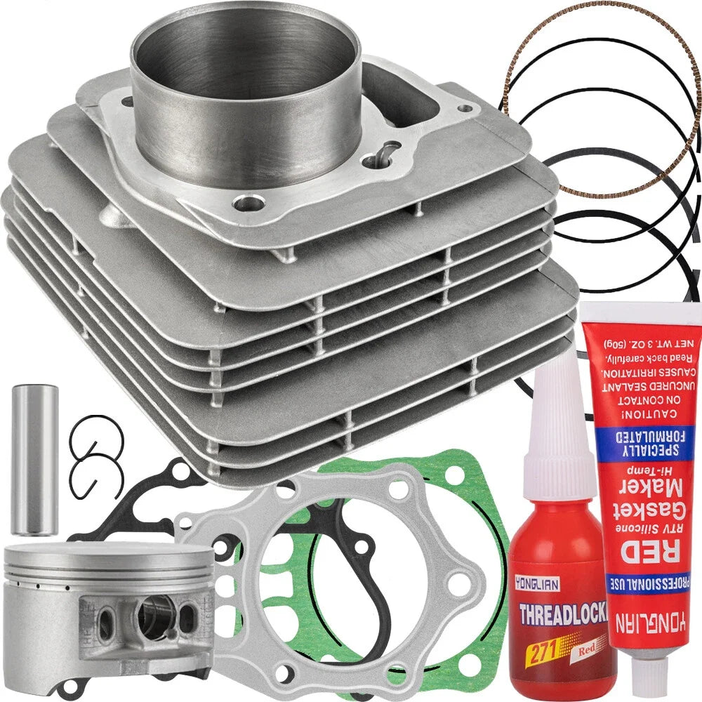 Top End Rebuild Kit Cylinder Piston for Honda TRX500 Foreman 500 (2005–2011)