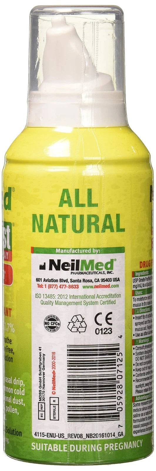 NasaMist Hypertonic Extra Strength for Nasal Care (Pack of 1)