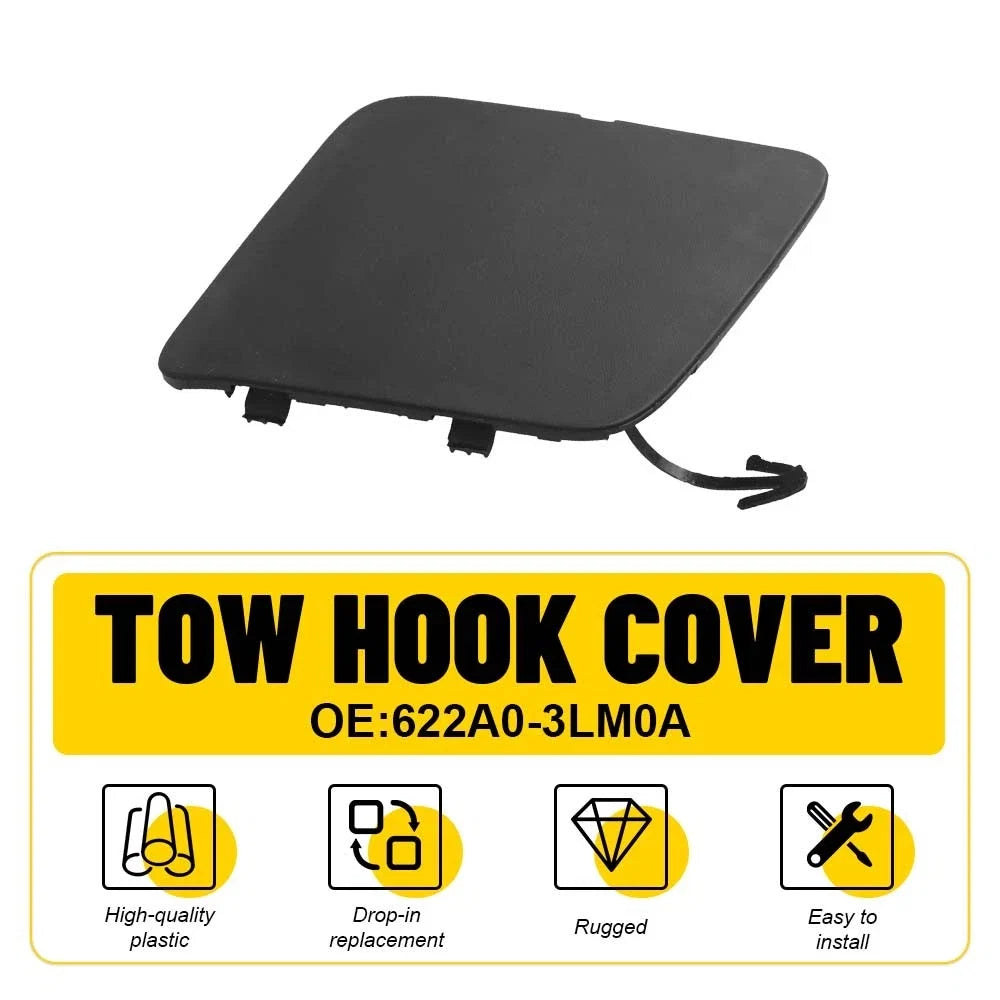 Tow Hook Bracket Cover Cap for Nissan NV200 (2013–2020) 622A0-3LM0A