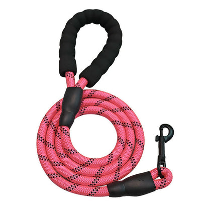 10FT Heavy Duty Reflective Nylon Dog Leash for Large Pets
