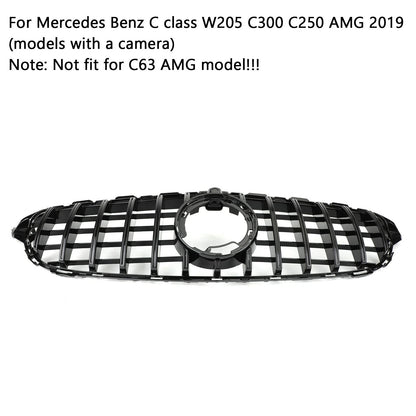 GTR Style Grille for Mercedes-Benz W205 C205 A205 (2019–2021) Grille-365-A-Kit
