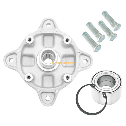 Front Wheel Hub with Bearing Studs Kit for Polaris Sportsman X2 500 570 800 (2003–2021) 5134310