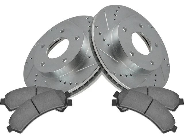 Brake Pad and Rotor Kit for Isuzu Hombre (1998–2000) 23613VPBN